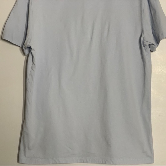 SOLD GRAILED ALL SAINTS Brace Slim Fit Sky Blue  100% Cotton Men’s Polo Shirt - Picture 6 of 11